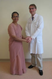 Foto: Dr. Sr. Victoria Aind and Dr. Elias  Engelking, Septembre 2008